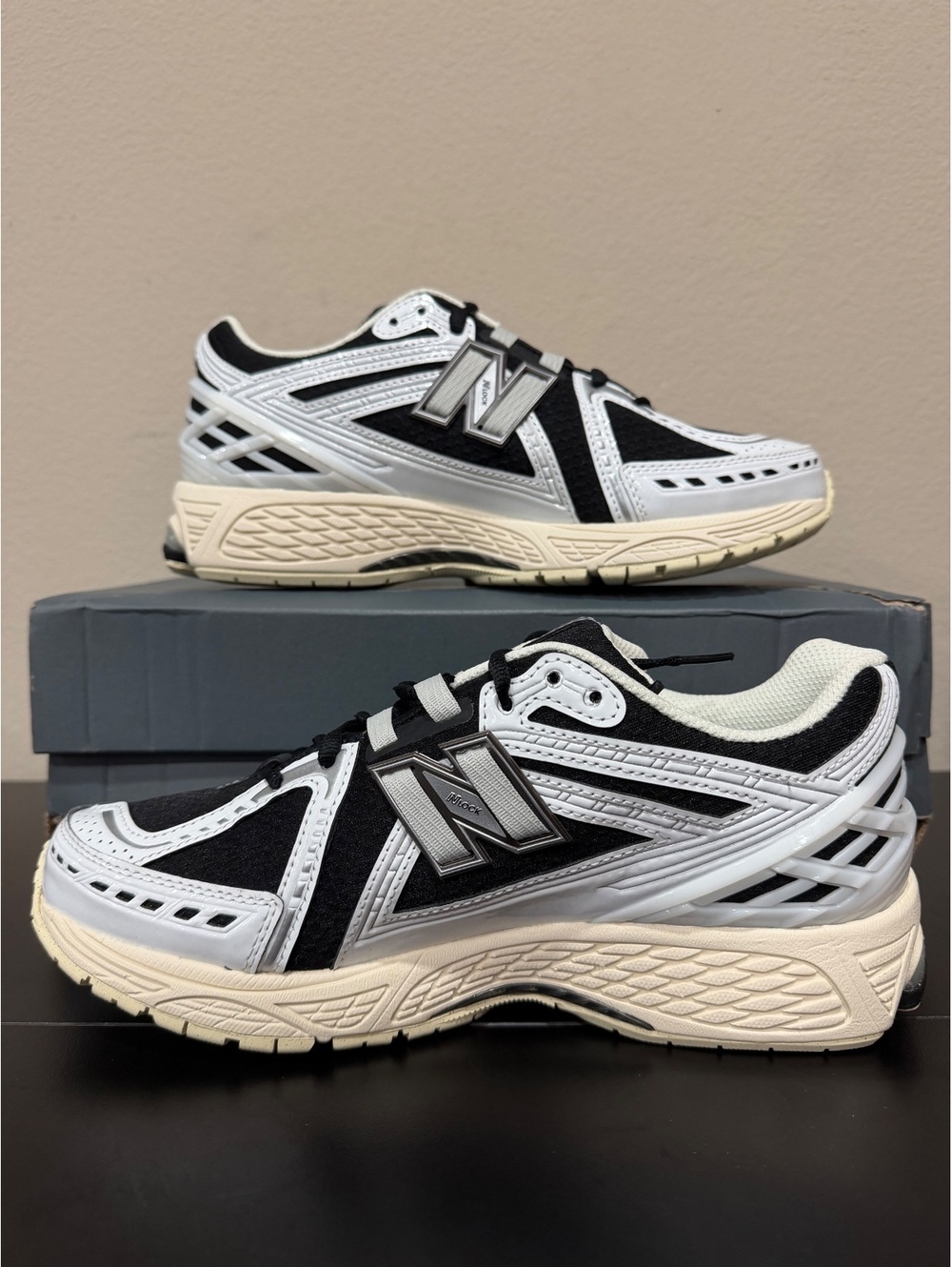 Size 11 - New Balance 1906R “White Black” - Picture 2 of 6